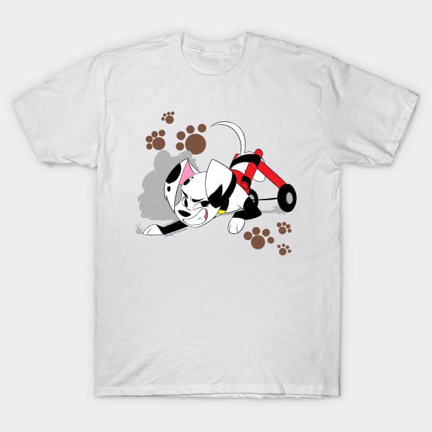 Delgado Dalmatian T-Shirt by SteampunkSeahorse